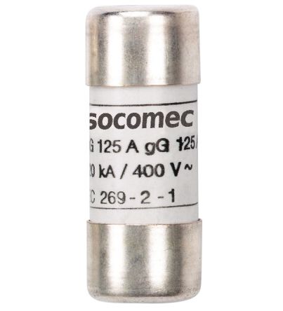 Socomec Fusible De Cartucho, 690V, 50A, 22.2 X 58mm