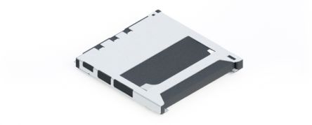 Yamaichi Conector Para Tarjeta SD SD De 9 Contactos, Paso 1mm, 1 Fila, Inserción/Extracción
