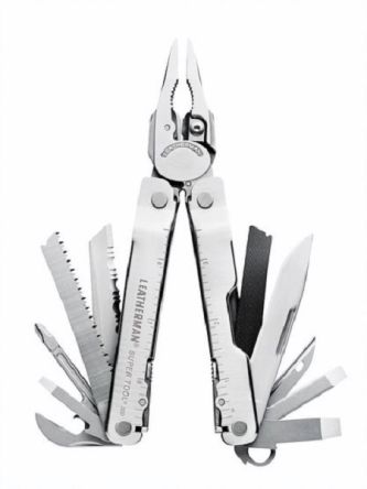 Leatherman Coltello Tascabile, Lama Standard In Acciaio Inossidabile, Corpo In Acciaio Inossidabile