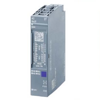 Siemens 6AG113 Analoges Ausgangsmodul Für ET 200SP Analog OUT, 73 X 15 X 58 Mm