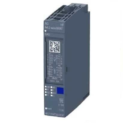 Siemens 6AG113 Analoges Ausgangsmodul Für ET 200SP Analog OUT, 73 X 15 X 58 Mm