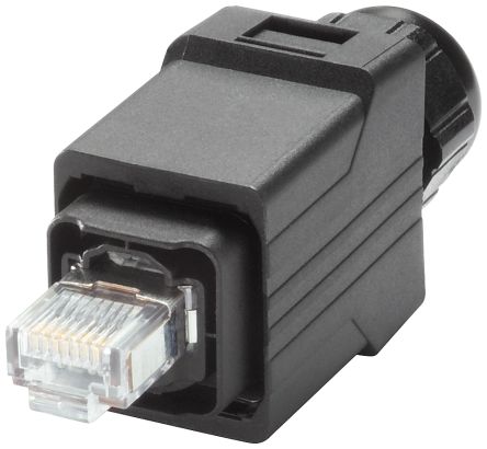 Siemens Cat.5 Ethernet-Steckverbinder LWL-Steckverbinder, 2 X 2-Port 4-polig, Kabelmontage