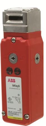 ABB MKey9 24VDC Switch Sicherheits-Verriegelungsschalter Betätiger Verriegelung, Betätiger Inklusive Edelstahl