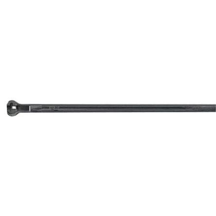 ABB Cable Ties, Cable Tray, 229mm X 6.9 Mm, Black Nylon