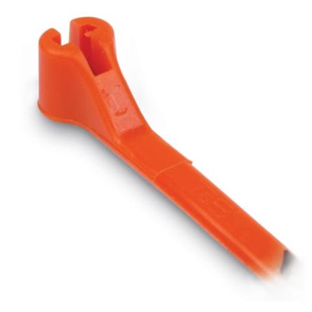 ABB Cable Ties, Cable Tray, 224mm X 6.9 Mm, Orange Nylon