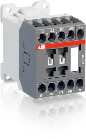 ABB 1SBL10 Series Contactor, 24 V Dc Coil, 3-Pole, 9 A, 4 KW, 3NO/1NC