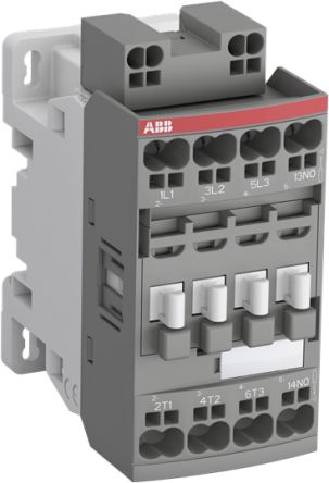 ABB 1SBL15 Leistungsschütz / 48 → 130 V Spule, 3 -polig 4NO / 28 A, Steuereinheit