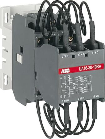 ABB 1SBL18 Series Contactor, 240 V Ac Coil, 3-Pole, 16 A, 4NO