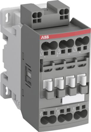 ABB 1SBL2 Series Contactor, 48 → 130 V Coil, 3-Pole, 50 A, 18.5 KW, 3NO