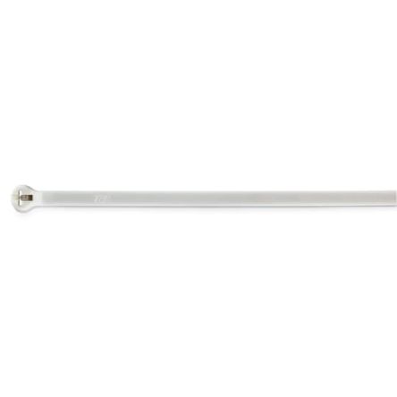 ABB Cable Ties, Cable Tray, 92mm X 2.4 Mm, White Nylon