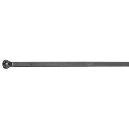 ABB Cable Ties, Cable Tray, 770mm X 7.6 Mm, Black Polyamide 12