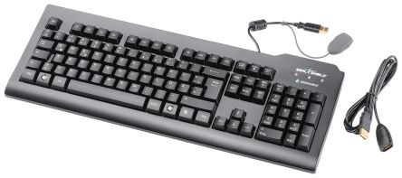 Siemens 6AV68810AU141AA0 Tastatur QWERTY (UNS) Kabelgebunden USB 2.0