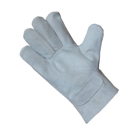 RS PRO Guantes De Soldadura De Piel Gris, Talla 9, L, Soldadura