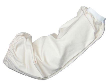 RS PRO Manchette De Protection Réutilisable, Blanche, Coton