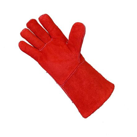 RS PRO Gants Taille 9, L, Soudage, 1 Paire, Rouge