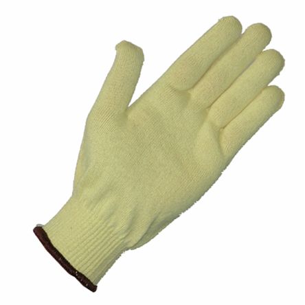 RS PRO Guantes De Trabajo De Punto De Aramida Amarillo, Talla 9, L, Uso General