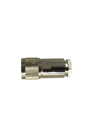 RS PRO Stecker Koaxialsteckverbinder N-Steckverbinder, Kabelmontage, Klemm-Anschluss, Für RG213-Kabel, 50Ω, Gerade