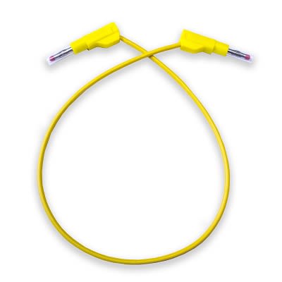 Mueller Electric Test Leads, 20A, 1kV, Yellow, 609.6mm Lead Length
