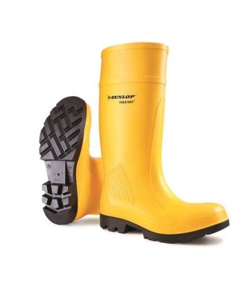 Dunlop Stivali Antinfortunistici Tipo Wellington S5 Da Unisex Tg. 41, Col. Colore Giallo, Resistenti All'acqua, Con