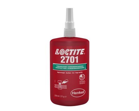 Loctite 2701 Schraubensicherung Grün 250 Ml, Hochfest Aushärtend In 4 →25 Min