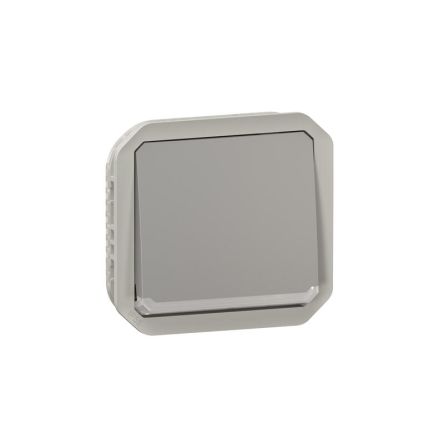 Legrand Interrruptor, Gris, Montaje Pared, IP55, 069513L