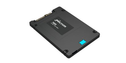Micron Disco Duro SSD Interno U.3 De 800 GB, NVMe PCIe Gen 4 X 4, 3D TLC