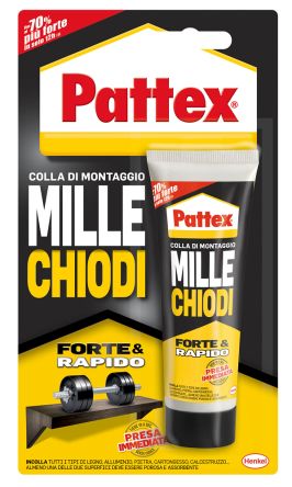 Pattex Adesivo Acrilico, Col. Trasparente Da 100 G