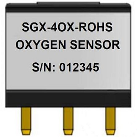 SGX Sensors IC De Sensor De Gas,, Oxígeno, SGX-4OX-ROHS