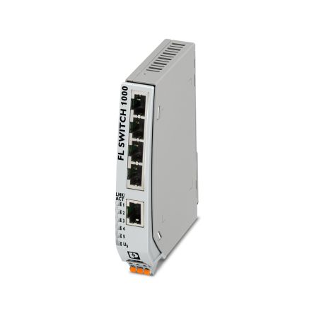 Phoenix Contact Switch Ethernet 5 Porte RJ45, 10/100Mbit/s