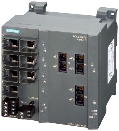 Siemens Ethernet-Switch 10-Port Verwaltet