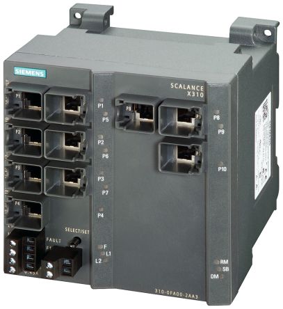 Siemens Ethernet-Switch 10-Port Verwaltet