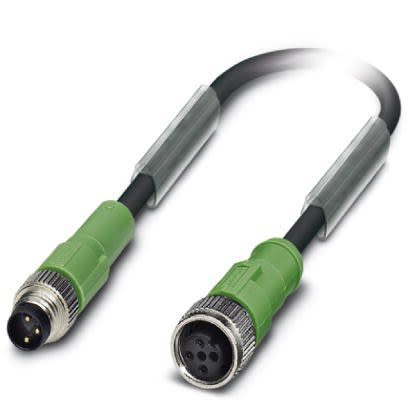 Phoenix Contact Cable De Conexión, Con. A M8 Macho, Con. B M12 Hembra, Long. 600mm