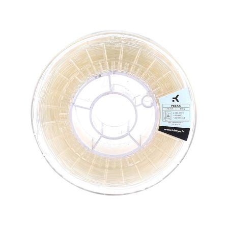 Kimya PEBA S 93A 3D-Drucker Filament, Transparent, 1.75mm, FDM, 500g