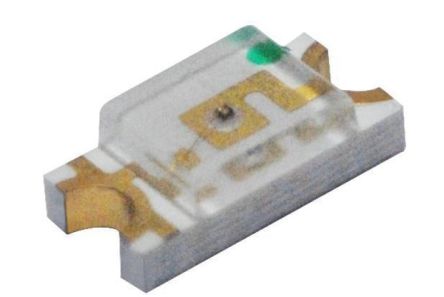 RS PRO SMD LED Gelb, Grün, 120° LED Chip