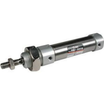 SMC ISO Standard Cylinder - 20mm Bore, 700mm Stroke, C85 Series, Double Acting