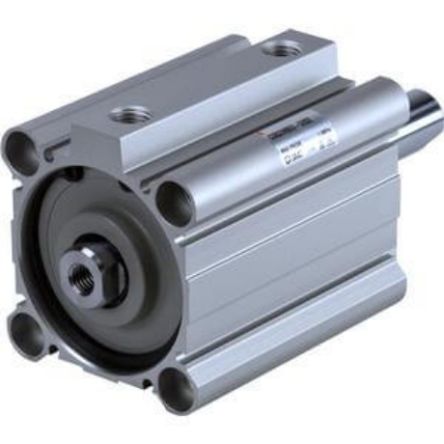 SMC Pneumatic Compact Cylinder - 30mm Bore, 20mm Stroke, CQ2 Series, Double Acting