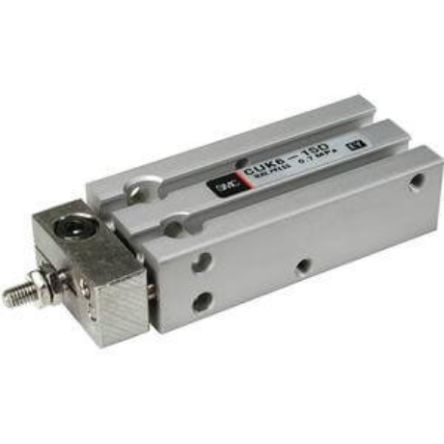 SMC Pneumatic Piston Rod Cylinder - 10mm Bore, 40mm Stroke, CU Series, Double Acting