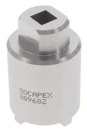 Amphenol Socapex Tuerca Para Conector Gris Claro, Para Usar Con Tuerca De Castillo