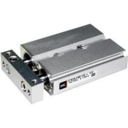 SMC Pneumatic Compact Cylinder - 10mm Bore, 10mm Stroke, CXSJ Series, Double Acting