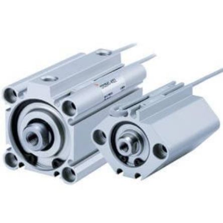 SMC Pneumatic Compact Cylinder - 25mm Bore, 16mm Stroke, CQ2 Series, Double Acting