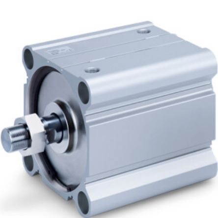 SMC Pneumatic Compact Cylinder - 100mm Bore, 160mm Stroke, CQ2 Series, Double Acting