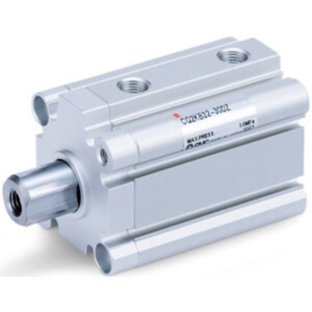 SMC Pneumatic Compact Cylinder - 20mm Bore, 16mm Stroke, CQ2 Series, Double Acting