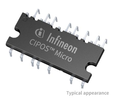 Infineon Módulo De Alimentación Inteligente, Trifásico IM241M6T2BAKMA1, 1A 4A 600 V Motor De CA Medio Puente