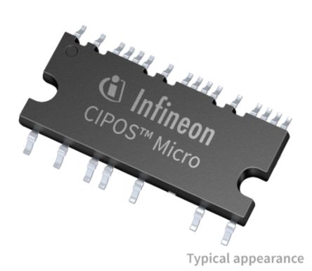 Infineon Módulo De Alimentación Inteligente, Trifásico IM241S6S1BAUMA1, 0.5A 2A 600 V Motor De CA Medio Puente