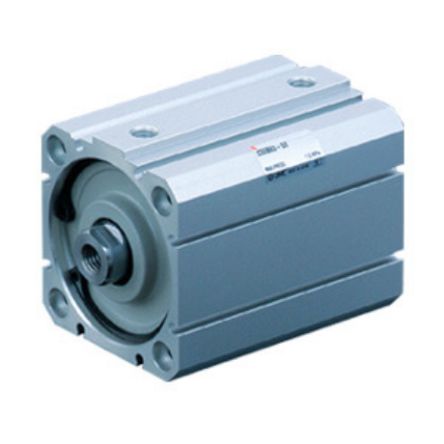 SMC Pneumatic Compact Cylinder - 15mm Bore, 32mm Stroke, C55 Series, Double Acting