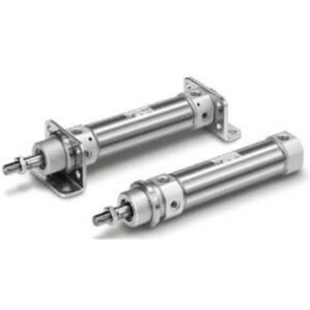 SMC ISO Standard Cylinder - 40mm Bore, 50mm Stroke, C75 Series, Double Acting