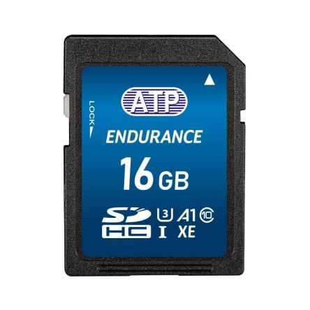 ATP S750Sc SD SD-Karte 16 GB UHS-I Industrieausführung, PSLC (3D TLC) - XE