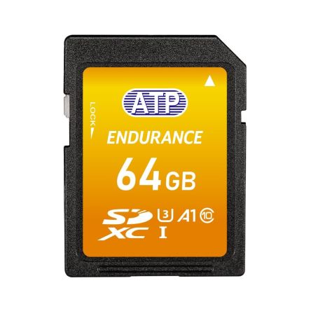 ATP Tarjeta SD SD Sí 64 GB 3D TLC - XE -40 → +85°C