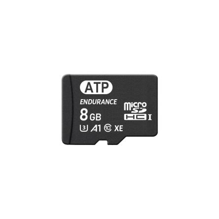 ATP Tarjeta Micro SD MicroSD Sí 8 GB PSLC (3D TLC) - XE S750Pi -40 → +85°C
