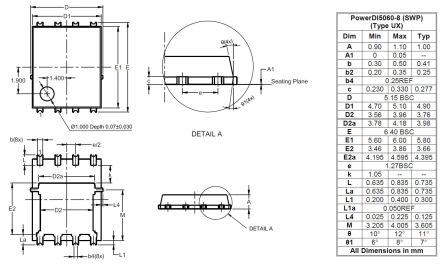 DiodesZetex DMP3011SPSW-13 P-Kanal MOSFET 30 V / 14 A PowerDI5060-8